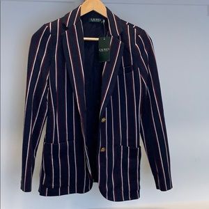 RALPH LAUREN preppy long blazer
